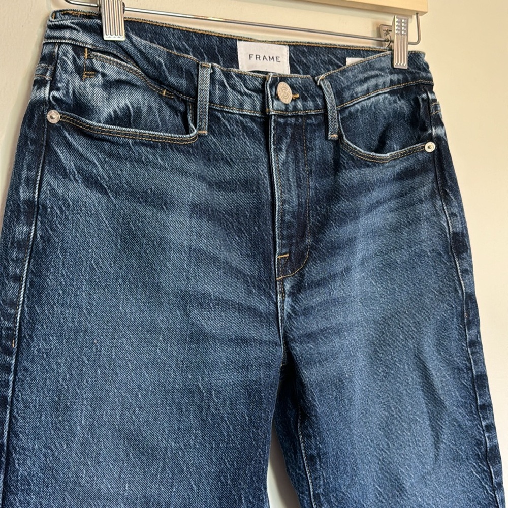 FRAME DENIM LE HIGH SKINNY 27 - Picture 3 of 8